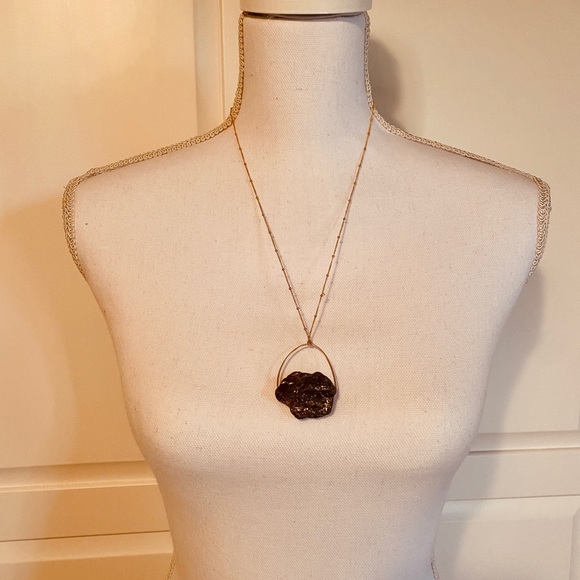 Raw Garnet Necklace - Picture 2 of 5